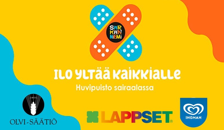 Ilo yltää kaikkialle – Taysiin toteutetaan maksuton sairaalahuvipuisto -  OLVI-säätiö